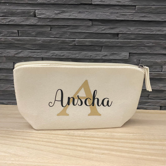 Personalisierte Schminktasche & Kosmetiktasche, Make Up Tasche