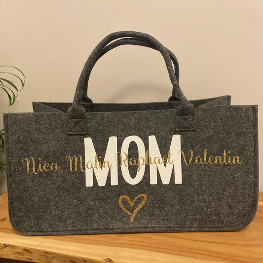 Personalisierte Tasche, Handtasche Damen, Selfmade, Tasche, Tragetasche, Einkaufstasche