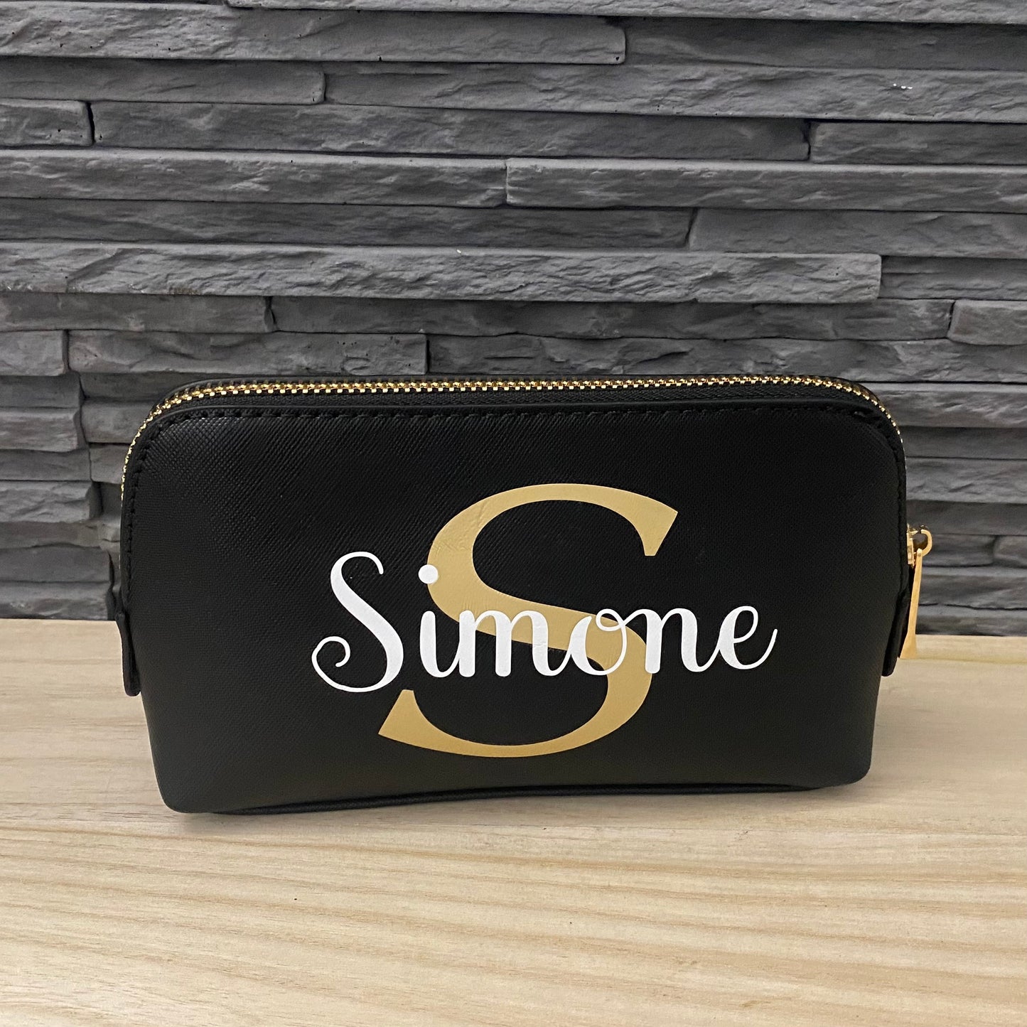 Personalisierte Schminktasche & Kosmetiktasche, Make Up Tasche Selfmade