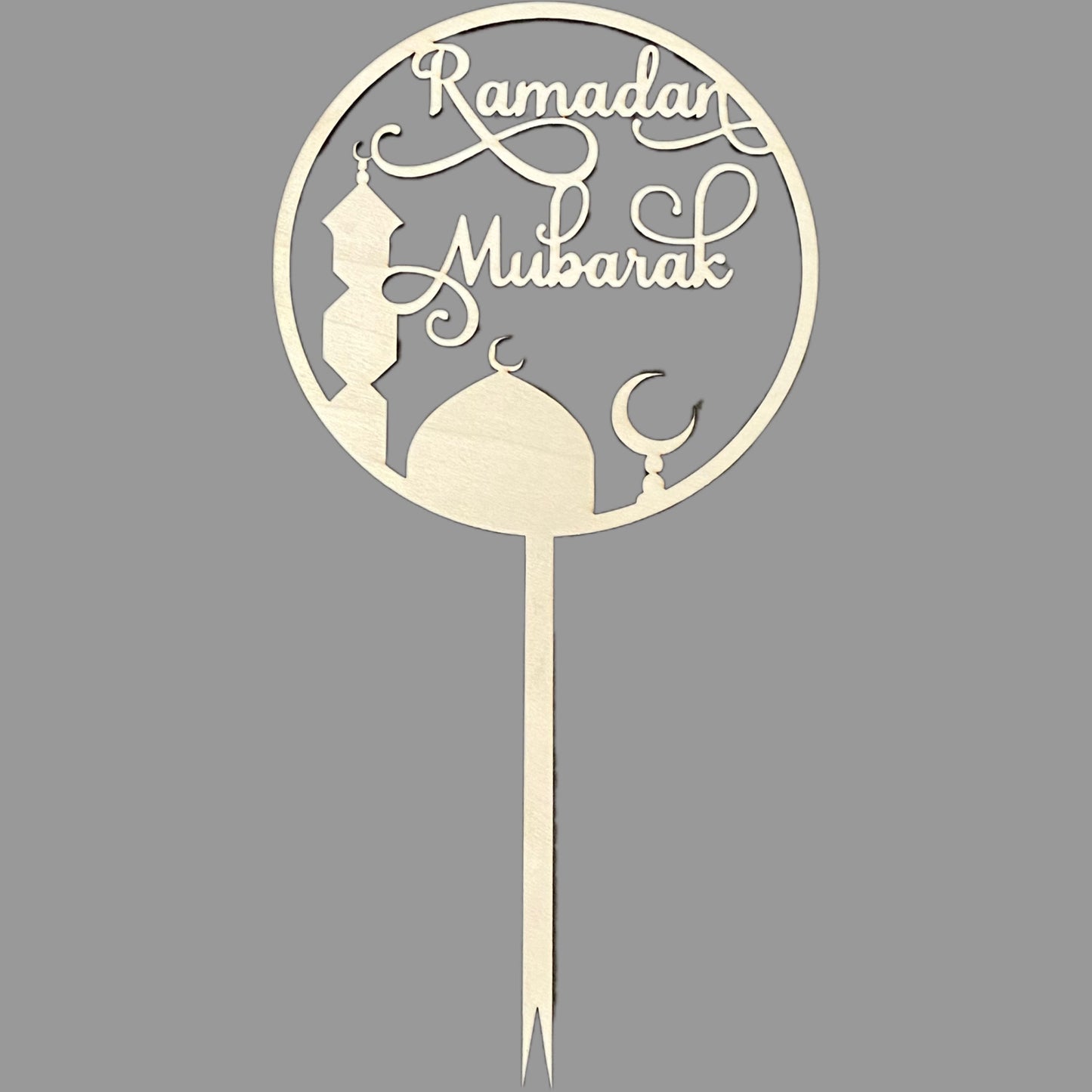 Cake Topper Ramadan Mubarak, Cake Topper, Topper, Kuchenaufsatz, Kek kaban, Tortendeko, Geburtstagstorte, Cake Topper, Tortenstecker, Torte, Tortentoper, Geburtstags Cake Topper