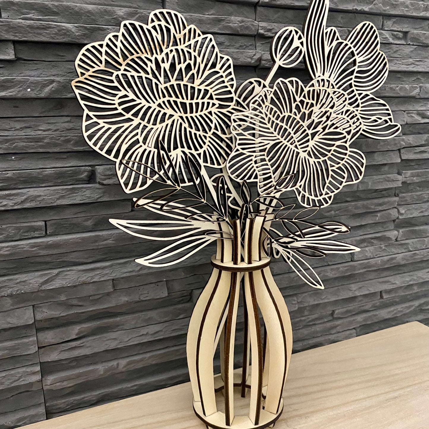 Holzblumen, Deko blumen, Blumen aus Holz, Selfmade, DIY,