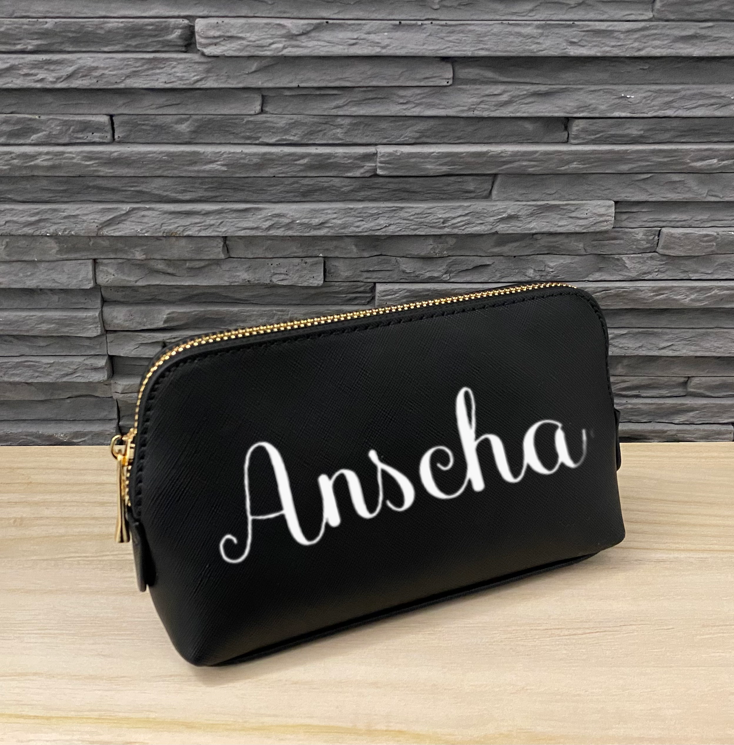 Personalisierte Schminktasche & Kosmetiktasche, Make Up Tasche Selfmade